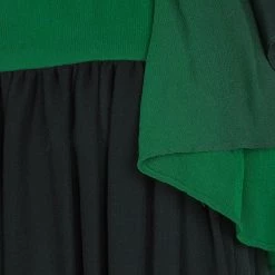 Stella McCartney Green Ombre Silk Chiffon Flutter Sleeve Blouse M For Women -Stella McCartney Sales luxury women stella mccartney used clothes p122964 004