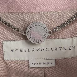 Stella McCartney Dull Pink Tailored Wool Blazer S For Women -Stella McCartney Sales luxury women stella mccartney used clothes p123377 005