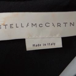 Stella McCartney Colorblock Velvet And Crepe Long Sleeve Maxi Dress M For Women -Stella McCartney Sales luxury women stella mccartney used clothes p124623 0005
