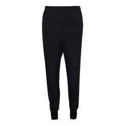 Stella McCartney Black Crystal Embellished Jogger Pants S For Women