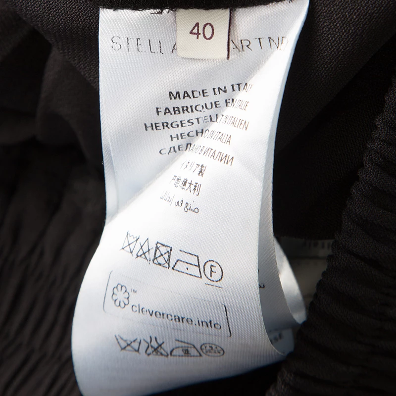 Stella McCartney Black Crystal Embellished Jogger Pants S For Women 8 Stella McCartney Black Crystal Embellished Jogger Pants S For Women - Image 6