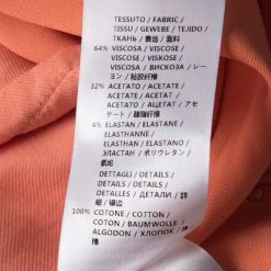 Stella McCartney Orange Julia Stretch Cady Jogger Pants S For Women -Stella McCartney Sales luxury women stella mccartney used clothes p129398 006