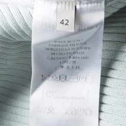 Stella McCartney Grey Ribbed Asymmetric Tank Dress M For Women -Stella McCartney Sales luxury women stella mccartney used clothes p131375 0006