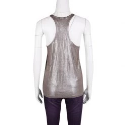 Stella McCartney Metallic Racer Back Tank Top S For Women -Stella McCartney Sales luxury women stella mccartney used clothes p132367 003