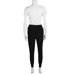Stella McCartney Black Crepe Julia Jogger Pants S For Women -Stella McCartney Sales luxury women stella mccartney used clothes p135245 003