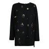 Stella McCartney Black Metal And Crystal Embellished Long Sleeve Viac Tunic L For Women -Stella McCartney Sales luxury women stella mccartney used clothes p135605 001