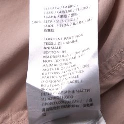 Stella McCartney Pale Pink Silk Side Slit Detail Tunic M For Women -Stella McCartney Sales luxury women stella mccartney used clothes p135614 0008