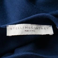 Stella McCartney Blue Belted Oversized Wool Tunic S For Women -Stella McCartney Sales luxury women stella mccartney used clothes p139091 0005