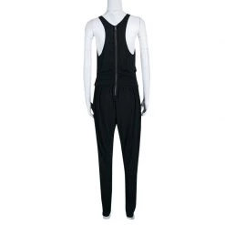 Stella McCartney Black Draped Racer Back Detail Jumpsuit S For Women 10 Stella McCartney Black Draped Racer Back Detail Jumpsuit S For Women -Stella McCartney Sales luxury women stella mccartney used clothes p139387 003