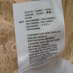 Stella McCartney Beige Jasper Rosebud Sheer Lace Top M For Women -Stella McCartney Sales luxury women stella mccartney used clothes p143609 0007