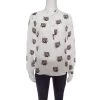 Stella McCartney Off White Tiger Face Print Silk Blouse S For Women -Stella McCartney Sales luxury women stella mccartney used clothes p148698 001