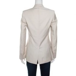 Stella McCartney Beige Wool Tailored Blazer S For Women -Stella McCartney Sales luxury women stella mccartney used clothes p150753 0003