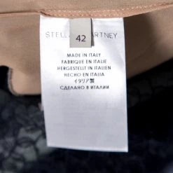 Stella McCartney Navy Blue Floral Lace Semi Sheer Sleeveless Midi Dress S For Women -Stella McCartney Sales luxury women stella mccartney used clothes p155881 0006