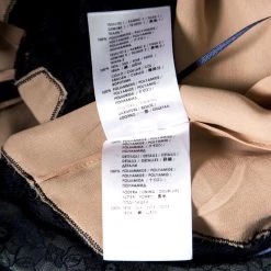 Stella McCartney Navy Blue Floral Lace Semi Sheer Sleeveless Midi Dress S For Women -Stella McCartney Sales luxury women stella mccartney used clothes p155881 0007