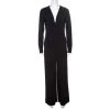 Stella McCartney Black Gathered Shoulder Detail Long Sleeve Jumpsuit S For Women -Stella McCartney Sales luxury women stella mccartney used clothes p160870 0001