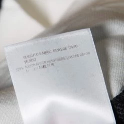 Stella McCartney Black Textured Wide Leg Pants XL For Women -Stella McCartney Sales luxury women stella mccartney used clothes p162428 004