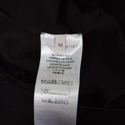 Stella McCartney Black Sheer Burnout Leopard Panel Detail Sleeveless Dress S For Women -Stella McCartney Sales luxury women stella mccartney used clothes p163404 003