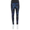 Stella McCartney Blue Floral Jacquard Patterned Stretch Tapered Trousers S For Women -Stella McCartney Sales luxury women stella mccartney used clothes p163688 004