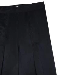 Stella McCartney Black Palazzo Slit Silk Pants S For Women -Stella McCartney Sales luxury women stella mccartney used clothes p16668 012