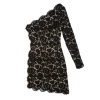 Stella McCartney Black One Shoulder Lace Dress S For Women -Stella McCartney Sales luxury women stella mccartney used clothes p16739 001