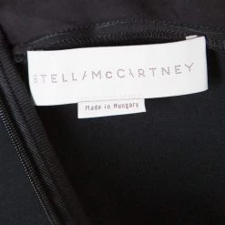 Stella McCartney Black Sheer Silk Paneled Sleeveless Sheath Dress M For Women 14 Stella McCartney Black Sheer Silk Paneled Sleeveless Sheath Dress M For Women -Stella McCartney Sales luxury women stella mccartney used clothes p169023 005