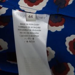 Stella McCartney Indigo Floral Printed Silk Wilson Blossom Shirt M For Women -Stella McCartney Sales luxury women stella mccartney used clothes p171395 005