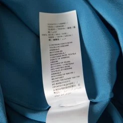 Stella McCartney Blue Silk Ruffle Trim Long Sleeve Meredith Blouse M For Women -Stella McCartney Sales luxury women stella mccartney used clothes p171397 001