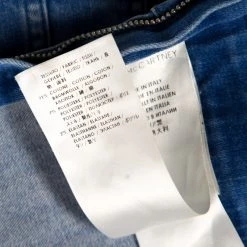 Stella McCartney Indigo Light Washed Wide Leg Denim Overalls S For Women -Stella McCartney Sales luxury women stella mccartney used clothes p171973 005