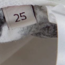 Stella McCartney White Cotton Stretch Rose Embroidered Applique Skinny Jeans S For Women -Stella McCartney Sales luxury women stella mccartney used clothes p172606 007