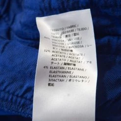 Stella McCartney Cobalt Blue Crepe Elasticized Waist Tamara Pants M For Women -Stella McCartney Sales luxury women stella mccartney used clothes p176940 004