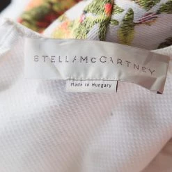 Stella McCartney Metallic Neon Floral Jacquard Ridley Sheath Dress XS For Women -Stella McCartney Sales luxury women stella mccartney used clothes p178188 003