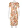 Stella McCartney Metallic Neon Floral Jacquard Ridley Sheath Dress XS For Women 1 Stella McCartney Metallic Neon Floral Jacquard Ridley Sheath Dress XS For Women -Stella McCartney Sales luxury women stella mccartney used clothes p178188 008
