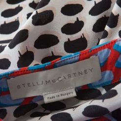 Stella McCartney Multicolor Speech Balloon Printed Silk Shirt XS For Women -Stella McCartney Sales luxury women stella mccartney used clothes p192969 003