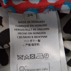 Stella McCartney Multicolor Speech Balloon Printed Silk Shirt XS For Women -Stella McCartney Sales luxury women stella mccartney used clothes p192969 004