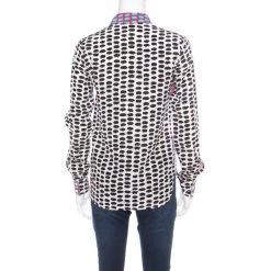 Stella McCartney Multicolor Speech Balloon Printed Silk Shirt XS For Women -Stella McCartney Sales luxury women stella mccartney used clothes p192969 006