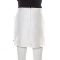 Stella McCartney White Embellished Applique Detail Rex Mini Skirt M For Women 10 Stella McCartney White Embellished Applique Detail Rex Mini Skirt M For Women -Stella McCartney Sales luxury women stella mccartney used clothes p192976 006