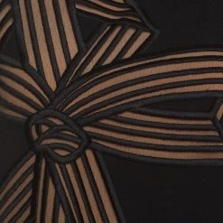 Stella McCartney Black Bow Embroidered Cap Sleeve Boxy Blouse M For Women -Stella McCartney Sales luxury women stella mccartney used clothes p194160 003