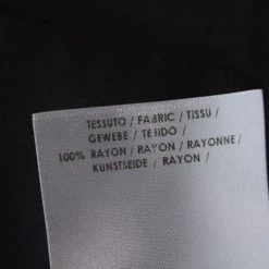 Stella McCartney Black Python Scale Patterned Jacquard Drawstring Detail Pants S For Women -Stella McCartney Sales luxury women stella mccartney used clothes p195816 004