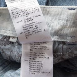 Stella McCartney Indigo Wild Cat Foil Printed Denim Skinny Ankle Jeans M For Women 13 Stella McCartney Indigo Wild Cat Foil Printed Denim Skinny Ankle Jeans M For Women -Stella McCartney Sales luxury women stella mccartney used clothes p196973 004