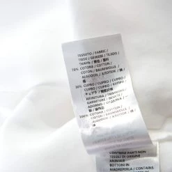 Stella McCartney White Eyelet Embroidered Oversized Box Shirt L For Women -Stella McCartney Sales luxury women stella mccartney used clothes p206489 001