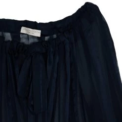 Stella McCartney Sheer Silk Drawstring Top S For Women -Stella McCartney Sales luxury women stella mccartney used clothes p20681 005