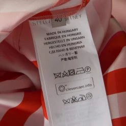 Stella McCartney Chilli Red Checked Sleeveless Benedicte Shift Dress S For Women -Stella McCartney Sales luxury women stella mccartney used clothes p208065 002