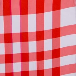 Stella McCartney Chilli Red Checked Sleeveless Benedicte Shift Dress S For Women -Stella McCartney Sales luxury women stella mccartney used clothes p208065 004