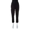 Stella McCartney Black Cady Bottom Zip Detail Tamara Trousers M For Women -Stella McCartney Sales luxury women stella mccartney used clothes p221539 003