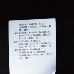 Stella McCartney Black Cady Bottom Zip Detail Tamara Trousers M For Women -Stella McCartney Sales luxury women stella mccartney used clothes p221539 005