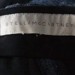 Stella McCartney Marled Blue Pleated Oliver Bouclé Culottes XS For Women -Stella McCartney Sales luxury women stella mccartney used clothes p229925 005