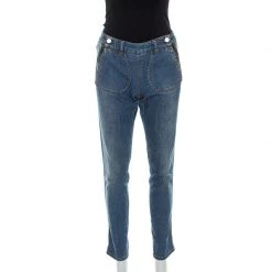 Stella McCartney Blue Denim Slim Fit Jeans M For Women
