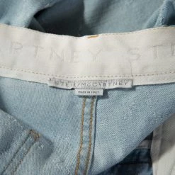 Stella McCartney Light Blue Denim Star Detail Flared Jeans S For Women -Stella McCartney Sales luxury women stella mccartney used clothes p238710 006