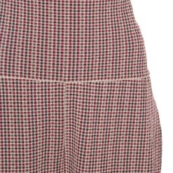 Stella McCartney Multicolor Houndstooth Pattern Knit Tapered Pants L For Women -Stella McCartney Sales luxury women stella mccartney used clothes p245055 001