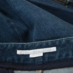 Stella McCartney Blue Denim Shirred Detail April Jeans M For Women -Stella McCartney Sales luxury women stella mccartney used clothes p248167 006